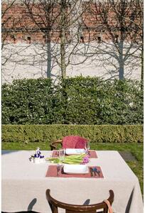 Béžovo-růžový bavlněný ubrus Tiseco Home Studio, 250 x 150 cm