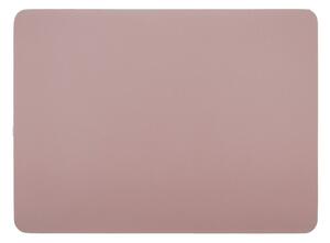 Růžové prostírání z imitace kůže ZicZac Togo, 33 x 45 cm