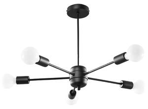 Sollux Lighting Lustr LANGO 5 černý