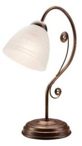 Lamkur LN 1.46 EMILIO 25377 - Rustikální stolní lampa s vypínačem na kabelu, 1 x E27 (Rustikální lampička na noční stolek)