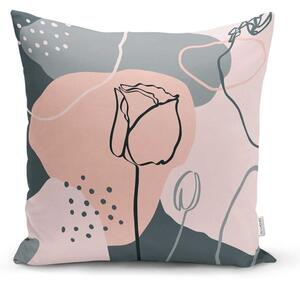 Sada 4 dekorativních povlaků na polštáře Minimalist Cushion Covers Draw Art, 45 x 45 cm