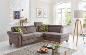ROHOVÁ SEDAČKA, textil, hnědá Sit & More - Sedací soupravy, Online Only