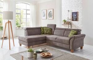 ROHOVÁ SEDAČKA, textil, hnědá Sit & More - Sedací soupravy, Online Only