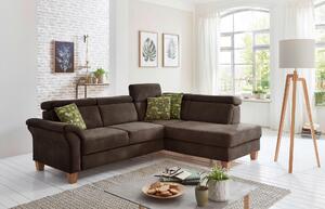 ROHOVÁ SEDAČKA, textil, mokka Sit & More - Sedací soupravy, Online Only