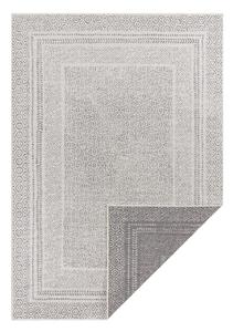 Šedo-bílý venkovní koberec Ragami Berlin, 160 x 230 cm