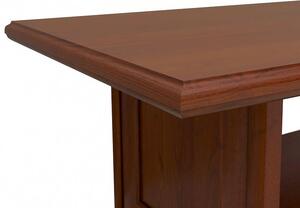 KENT konferenční stolek kaštan ELAW 130 Barva zboží: kaštan, Výška: 51,5, Šířka: 65