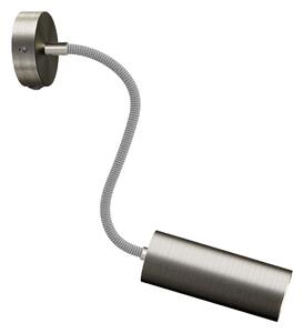 Creative cables Fermaluce Flex 30 bodové svítidlo se stínidlem tub-E14, mini baldachýn s vypínačem Barva: Černá