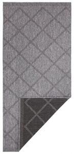 NORTHRUGS - Hanse Home, Kusový koberec Twin Supreme 103757 Corsica Black/Anthracite | černá Typ: 80x150 cm