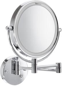 Faneco Garda zrcadlo 20x20 cm kulatý s osvětlením M200LVSBP