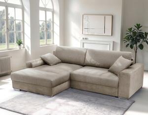 ROHOVÁ SEDAČKA, textil, cappuccino Livetastic - Sedací soupravy, Online Only