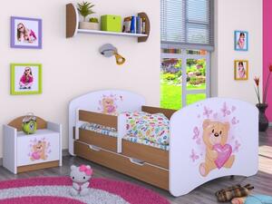 Dětská postel Happy Medvídek (9 barevných variant)