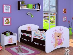 Dětská postel Happy Medvídek (9 barevných variant)