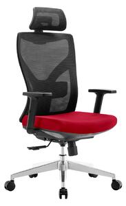 Kancelářská židle ERGODO FREEMONT Barva: černo-zelená