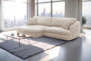 ROHOVÁ SEDAČKA, textil, krémová Livetastic - Sedací soupravy, Online Only