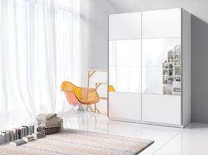 Zrcadlová skříň MARCELA - šířka 150 cm, bílá