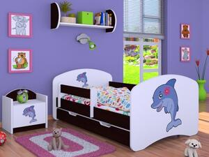 Dětská postel Happy Delfín (9 barevných variant)
