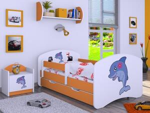 Dětská postel Happy Delfín (9 barevných variant)