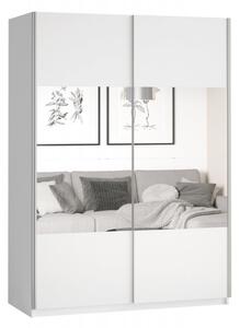 Zrcadlová skříň MARCELA - šířka 120 cm, bílá