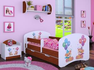 Dětská postel Happy Medvídci (9 barevných variant)