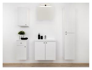 Koupelnový nábytek s umyvadlem ACHIM 1 - bílý / lesklý bílý