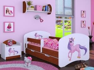 Dětská postel Happy Jednorožec (9 barevných variant)