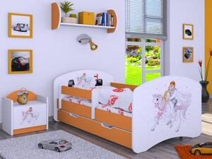 Dětská postel Happy Princ a princezna (9 barevných variant)