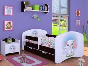Dětská postel Happy Kočička (9 barevných variant)