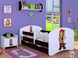 Dětská postel Happy Pirát (9 barevných variant)