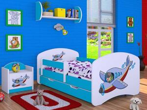 Dětská postel Happy Letadlo (9 barevných variant)