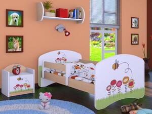 Dětská postel Happy Včelka (9 barevných variant)