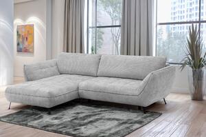 ROHOVÁ SEDAČKA, textil, světle šedá Livetastic - Sedací soupravy, Online Only