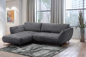 ROHOVÁ SEDAČKA, textil, antracitová Livetastic - Sedací soupravy, Online Only