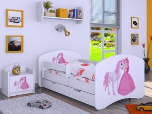 Dětská postel Happy Princezna (9 barevných variant)