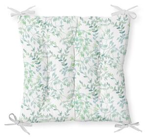 Podsedák s příměsí bavlny Minimalist Cushion Covers Delicate Greens, 40 x 40 cm