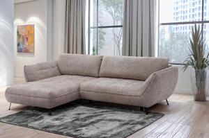 ROHOVÁ SEDAČKA, textil, světle hnědá Livetastic - Sedací soupravy, Online Only