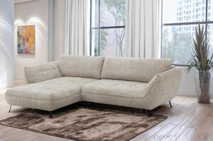 ROHOVÁ SEDAČKA, textil, pískové barvy Livetastic - Sedací soupravy, Online Only