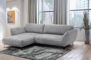 ROHOVÁ SEDAČKA, textil, šedá Livetastic - Sedací soupravy, Online Only