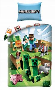 Dětské povlečení Minecraft 160 x 200 cm Halantex 100% bavlna