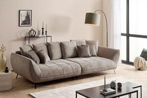 POHOVKA BIG SOFA, textil, šedohnědá Livetastic - Pohovky, Online Only