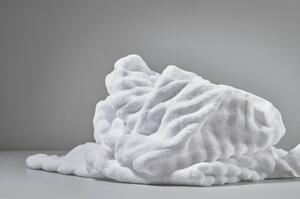 Bílá bavlněná osuška 140x70 cm Inu - Zone
