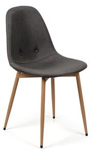 Noela Látková jídelní židle MARIE tmavě šedá