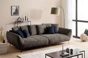POHOVKA BIG SOFA, textil, hnědá Livetastic - Pohovky, Online Only