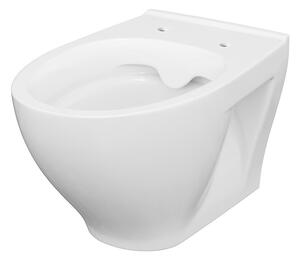 Cersanit Moduo záchodová mísa závěsná Bez oplachového kruhu bílá K116-007