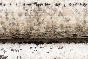 Makro Abra Kusový koberec PETRA 3041 1 244 Desky Dřevo Moderní hnědý šedý béžový Rozměr: 80x150 cm