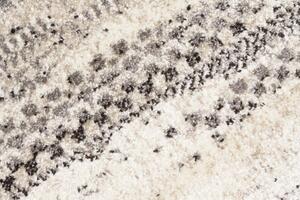 Makro Abra Kusový koberec PETRA 3003 1 244 Abstraktní Moderní šedý béžový hnědý Rozměr: 80x150 cm