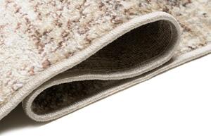 Makro Abra Kusový koberec PETRA 3001 1 744 Absraktní Moderní béžový hnědý šedý Rozměr: 80x150 cm