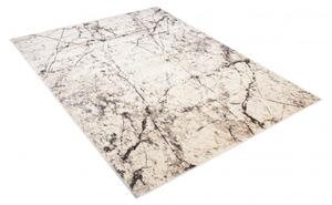Makro Abra Kusový koberec PETRA 3079 1 244 Abstraktní Moderní béžový šedý hnědý Rozměr: 80x150 cm