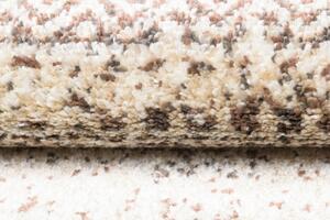 Makro Abra Kusový koberec PETRA 5011 1 744 Abstraktní Moderní béžový šedý hnědý Rozměr: 80x150 cm
