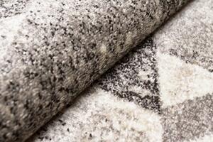 Makro Abra Kusový koberec PETRA 3038 1 244 Geometrický Moderní šedý béžový hnědý Rozměr: 80x150 cm