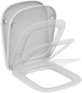 Ideal Standard Esedra záchodové prkénko s pomalým sklápěním bílá T318101